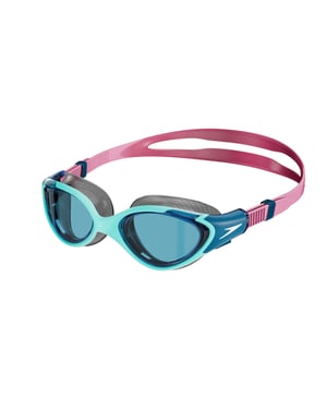 Speedo Dames/Dames Biofuse 2.0 2024 zwembril (Blauw/roze)