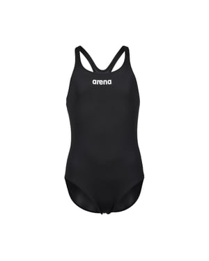 Arena Girls Team Swim Pro One Piece Swimsuit (Black)