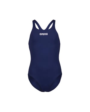 Arena Girls Team Swim Pro One Piece Swimsuit (Navy)