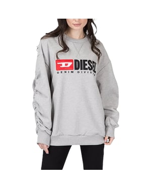 Diesel F ARAP Womens Sweatshirts Crew Neck Oversized Classic Pullover Sweaters