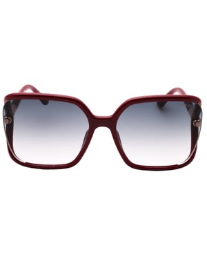 Tom Ford Gradient Smoke Shiny Fuxia Montuur Zonnebril