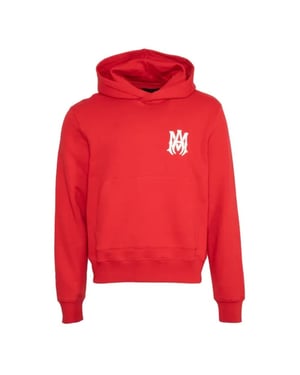 Amiri MA-logo rode hoodie