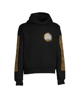 Amiri Lanscape Frame Design zwarte hoodie