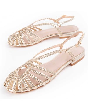 Montevita Mirea Sandal Golden