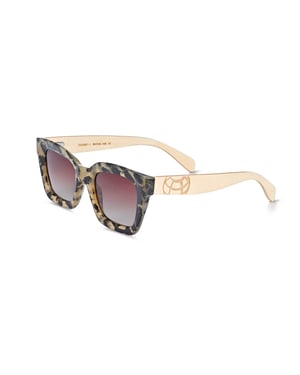 Earth Wood Antalya Polarized Sunglasses - Maple/Brown