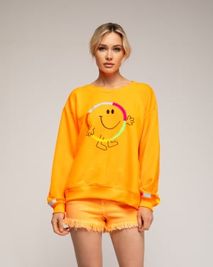Sweatshirt "glimlach