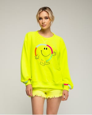 Sweatshirt "glimlach
