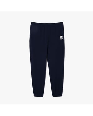 Men's Lacoste Relaxed Fit Sweatpants in Navy