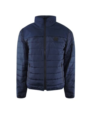 Ice Iceberg gewatteerde marineblauwe jas