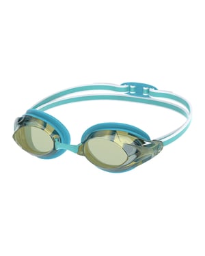Speedo Dames Vanquisher 3.0 Spiegelsportbril (Blauw)