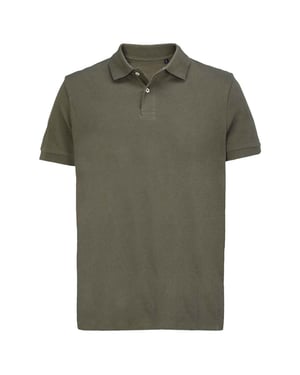 SOLS Unisex Adult Pacific Pique Twin Needle Stitch Polo Shirt (Army)