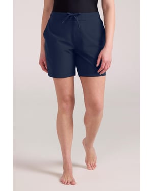 Mountain Warehouse Dames/Dames Quick Dry Boardshort met lange lengte (Donkerblauw)