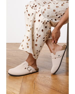 Wheres That From Womens 'Audrey' Clog Inspired Slider Sandal