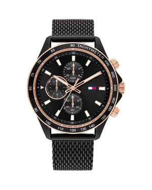 Tommy Hilfiger Miles Heren Horloge Zwart 1792020