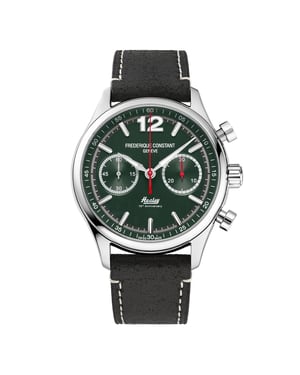 Frédérique Constant Vintage Rally Healey Limited Edition Heren Horloge Zwart FC-397HDGR5B6
