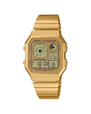Casio Casio Collection Vintage Unisex's Gold Watch A130WEG-9AEF