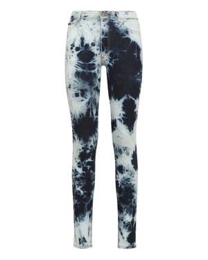 Jeggings med hög midja