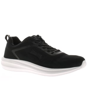 Lonsdale Mens Trainers Santon Lace Up black