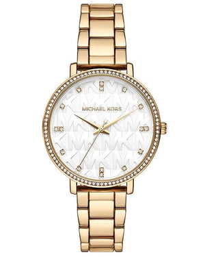 Michael Kors Pyper Dames Gouden Horloge MK4666