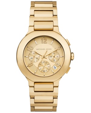 Michael Kors Gramercy Dames Gouden Horloge MK7520