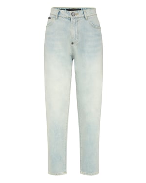 Jeansbyxor Mom Fit Logotyp