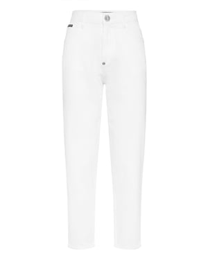 Jeansbyxor Mom Fit Logotyp