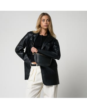 Barneys Originals Real Leather Cross Body Bag