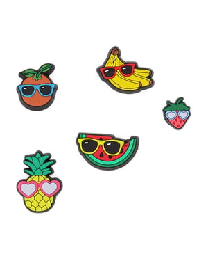 Cute Fruit With Sunnies 5 Jibbitz Pack - Crocs - Multi - Synthetic