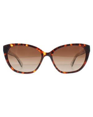 Kate Spade Cat Eye Womens Havana Brown Gradient Polarized Philippa/G/S