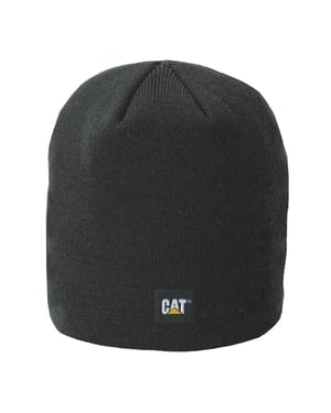 Caterpillar-logotyp Stickad Unisex Vuxen Svart Mössa