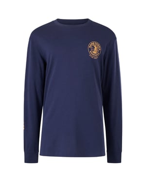 Hard Yakka Heritage Icon Bomull Herr T-shirt Blå