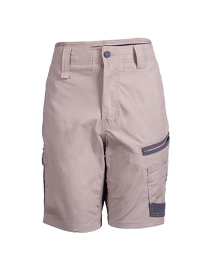 Hard Yakka Raptor Active Bomullskort Dam Tan Knälånga Shorts