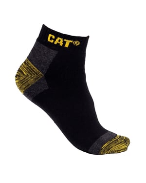 Caterpillar Premium Sneakers Katoenen Unisex Volwassenen Zwarte Werk Sokken
