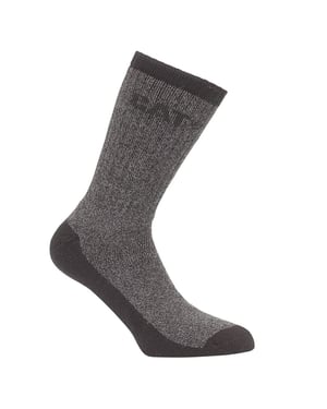 Caterpillar CAT Thermo Katoenen Unisex Volwassenen Zwarte Sokken - Kuit
