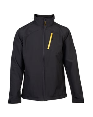 Caterpillar Essentials Shell Heren Zwarte Softshell Jas