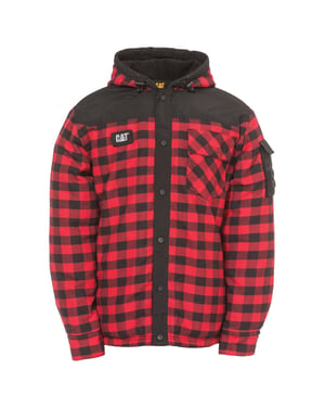 Caterpillar Sequoia Heren Rode Fleece Jas