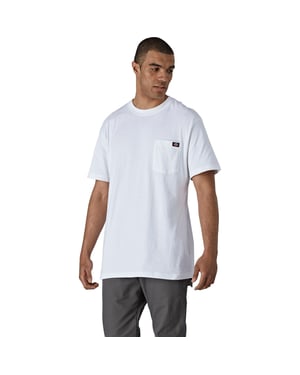 Dickies Korte Mouwen Katoenen Mannen Witte T-Shirt