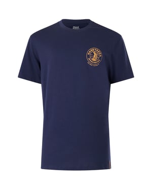 Hard Yakka Heritage Ikon Bomull T-shirt för Män Blå