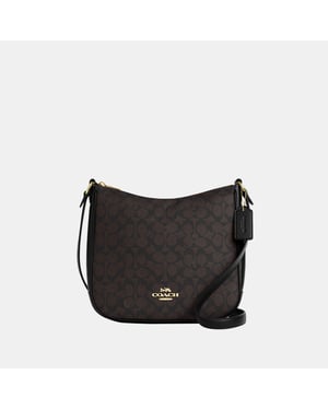 Ellie File Bag in Signature Canvas