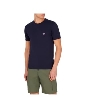 Emporio Armani heren T-shirt met adelaarsmotief