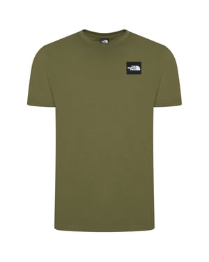 The North Face Men's NSE Patch Logo T-Shirt Forest Olive