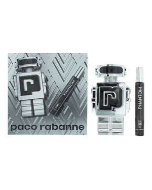 Paco Rabanne Phantom Eau de Toilette 100ml + 10ml Gift Set for Him