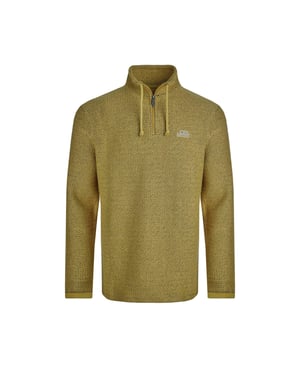 Weird Fish Heren Cruiser Macaroni Quarter Zip Pullover (Antiek mos)