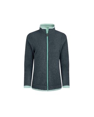 Weird Fish Dames/Dames Ariana Grid Eco Friendly Full Zip Fleecejack (Rijke marine)