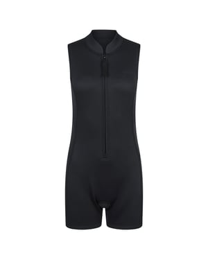 Mountain Warehouse Dames/Dames Kort Mouwloos Wetsuit (Jet Zwart)
