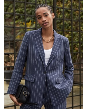 Thea Linen Blazer
