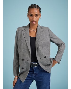 Beatrix Recycled Wool Blend Blazer