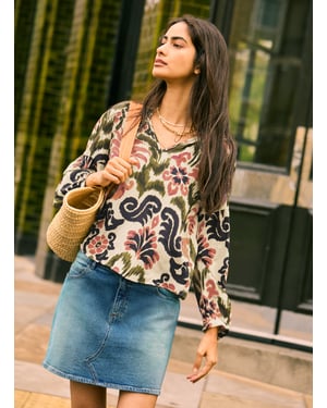 MaryJayne Blouse with Lenzing™ Ecovero™