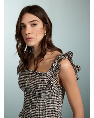 Debrah Linen Top