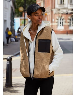 Elif Recycled Fleece Gilet